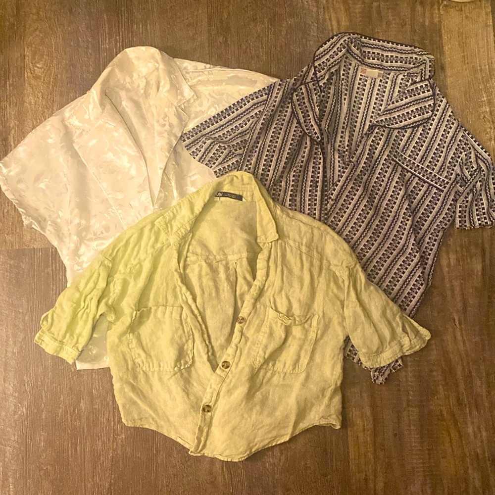 3 for $28 button downs